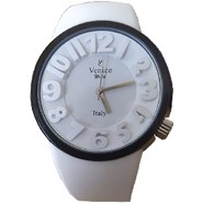 Venice V8166-W Silicone White Analog Watch